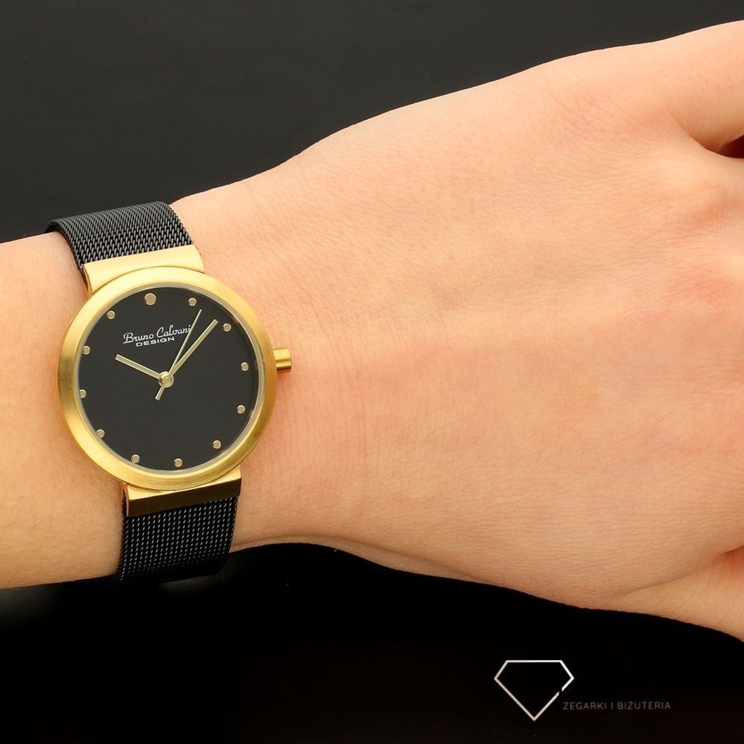 Zegarek damski Bruno Calvani FASHION BC90383 Gold żółte złoto jpg.jpg